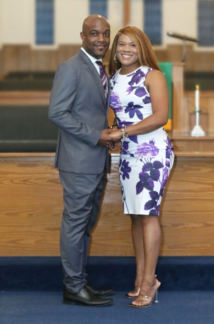 Pastor Donnell Nunn and his wife Qhuantae McFatten Nunn